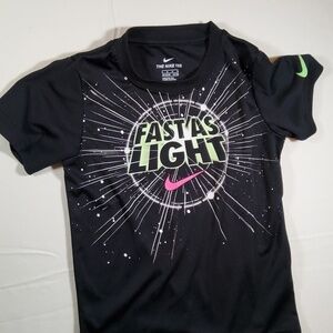 Boy's  Nike Dri-Fit Athletic Polyester T-shirt Size 6